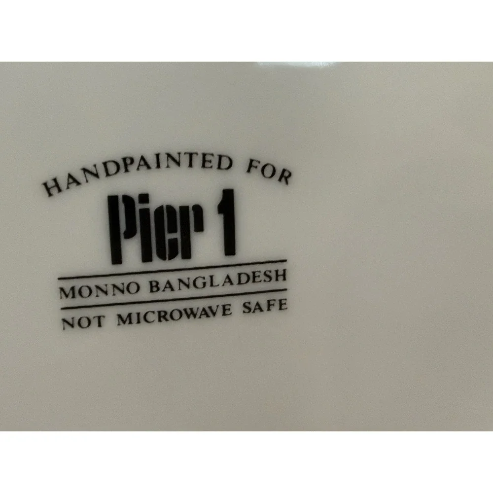 Lot Of 4 PIER 1 Monno Bangladesh 7.5